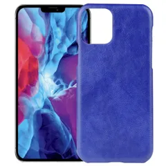 iPhone12 Pro Max ケース アイフォン12プロマックス  レザー ハード ケース 【Color】 ネイビー