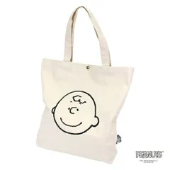 スヌーピー チャーリーブラウン トートバッグ フェイス SNOOPY