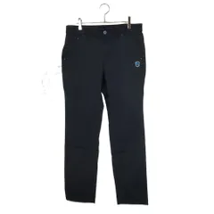 パーリーゲイツ　00/SS レディース　ロングパンツ　ネイビー　チェック　刺繍 パーリーゲイツ 00/SS レディース ロングパンツ ネイビー