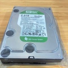 52825J7 Western Digital製 SATA2接続 3.5インチHDD WD20EARS-00MVWB0 2.0TB 3.5インチHDD WD20EARS 電源122回　時間405H