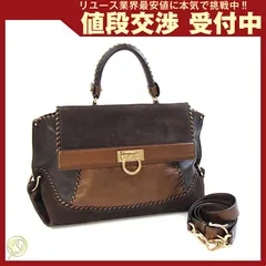  フェラガモ 2WAYハンドバッグ ガンチーニ 21 中古