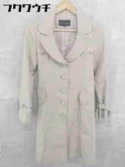 ◇ ◎ MISCH MASCH ミッシュマッシュ ベルト付き 長袖 トレンチ コート サイズ38 ベージュ系 レディース 【中古】 【1002802279331】のサムネイル