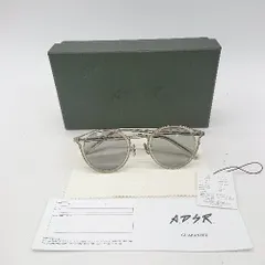 A.D.S.R. サングラス クリアフレーム グレー REICH 06 ADSR A.D.S.R. サングラス クリアフレーム グレー REICH 06 ADSR