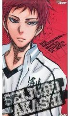 [Used] Poster (Anime) Mini Poster (Tri-fold) Seijuro Akashi "Kuroko's Basketball" 2013 Shueisha NatsuComi Fair Distribution Item