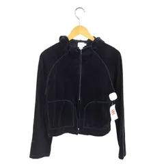 カルバンクラインジーンズ Calvin Klein Jeans ベルベット ジップアップパーカー Y2K レディース import：L 