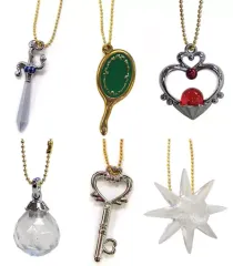 【中古】キーホルダー・マスコット(キャラクター) 全6種セット 「美少女戦士セーラームーンCrystal クリスタルダイキャストチャーム」