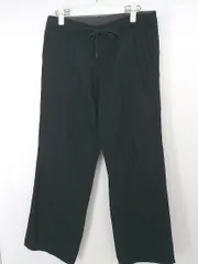 ◇ green label relaxing グリーンレーベル UNITED ARROWS ワイド パンツ サイズ40 ブラック レディース P  【中古】 【1209270007910】