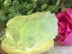 古代の海からの贈り物✨ ポーランド産　グリーンハライト 岩塩 原石 ラフストーン