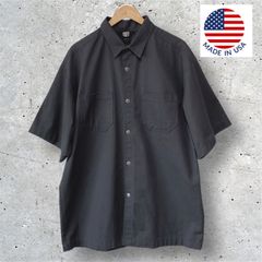 USA製　FB COUNTY エフビーカウンティー半袖　ワークシャツ　グレー