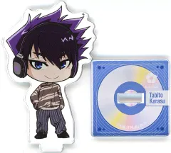 【中古】アクリルスタンド・アクリルパネル 烏旅人(SD) 「ブルーロック×カラオケ まねきねこ ミニアクリルスタンド」 