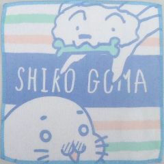 [중고] 수건·수건(캐릭터) 시로 & 참깨 수건(수건 손수건/국경) [이치 반 쿠지 SHIRO GOMA] E상