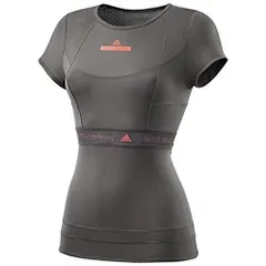 アディダス(adidas) レディース byステラ・マッカートニー パフォーマンス Tシャツ AE208 シャープグレー XSサイズ