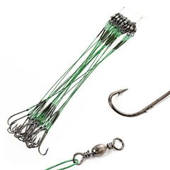 70LB-2/0　うなぎ針 ウナギ 鰻 釣り 置き針 仕掛け 穴釣り 釣具 道具 つけ針 丈夫なワイヤー ナマズ 20本セット