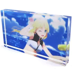 【中古】アクリルスタンド・アクリルパネル アーチャー/アルトリア・ペンドラゴン(水着) 「Fate/Grand Order Fes. 2024 9th Anniversary ランダムアクリルブロック ＜夏だ! 海だ! 開拓だ! FGO 2016 Summer