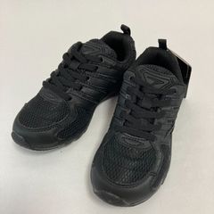 新品タグ付き　瞬足 for school　JJ-189　紐靴タイプ　ブラック　１９．５ｃｍ