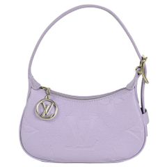 ルイヴィトン LOUIS VUITTON ミニムーン ショルダーバッグ モノグラム アンプラント M82426 パープル RFID ワンショルダー レディース【中古】