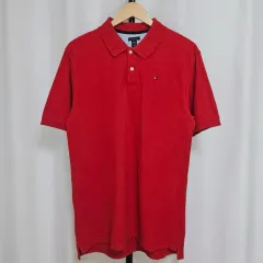 Tommy Hilfiger(トミーヒルフィガー) レッド ポロシャツ