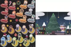 【中古】グッズセット 集合III ポストカード＆デコレーションシールセット 「ディズニー ツイステッドワンダーランド」