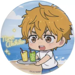 【中古】バッジ・ピンズ 楡井秋彦(ミニキャラ) 「WIND BREAKER×カラオケまねきねこ 第3弾 缶バッジ」