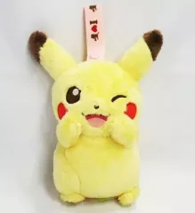 【中古】ぬいぐるみ ピカチュウ(ピンク) I LOVE PIKACHU ベルト付ぬいぐるみポーチ 「ポケットモンスター」 