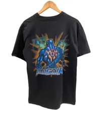 プラスティック PLASTIK 90's 90年代 OLD SKATE クレイジーカット アニメ ロボット オールド スケート VINTAGE ヴィンテージ Tシャツ ブラック Lサイズ 101MT-4462