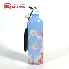 中古 VERSACE ヴェルサーチ タンブラー ロゴ水筒 ウォーターボトル SS 即納