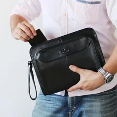 【特価】メンズ セカンドバッグ 牛皮 革 牛革 ハンドバッグ セカンドバック メンズセカンドバック バッグ ハンドバッグ 男用 男性用 小さい コンパクト ハンドバック セカンドバッグ ハンドバッグ 父の日 おすすめ 【アウトレット】【QSM-100】