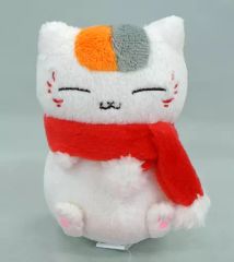 [중고]키홀더·마스코트(캐릭터) 냥코 선생님(머플러) 오테다마 마스코트 봉제인형 [이치반 쿠지 나츠메 친구장~냥코 선생님과 따뜻한 겨울 지도~] E상