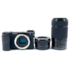 ソニー SONY α6400 ダブルズームレンズキット ILCE-6400Y ブラック デジタル ミラーレス 一眼カメラ 【中古】