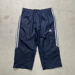 00年代 adidas アディダス クロップドトラックパンツ 七分丈 メンズM相当 