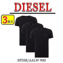 新品 DIESEL ( ディーゼル ) 3枚組 Tシャツ　Vネック