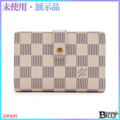 ルイ ヴィトン ポルトフォイユ・ヴィエノワ 折り財布 がま口 ダミエ  