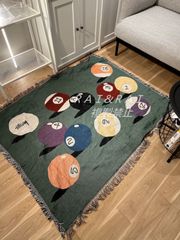 STUSSY ステューシー ラグ マットブランケット