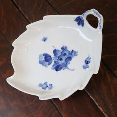 未使用】ロイヤルコペンハーゲン ブルーフラワー リーフディッシュ