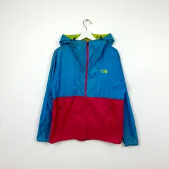 【THE NORTH FACE】ザ・ノースフェイス ナイロンジャケット Lサイズ ブルー ピンク