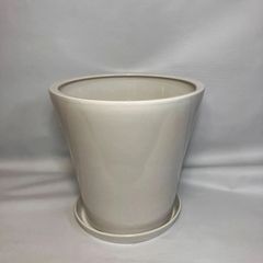 陶器鉢カバー　シンプル　日用品　観葉植物　インテリア　中古リユース　送料無料　モノファクトリー