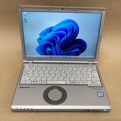 PANASONIC ノートパソコン CF-SZ6RDYVS CI5(7300U)-2.6GHZ 8GB SSD256GB 12.1インチ WIN11P 無線 カメラ