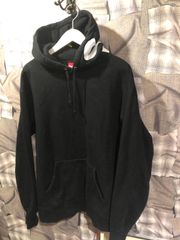 Supreme シュプリーム Contrast Hooded Sweatshirt 21AW フーディ パーカー サイズL ブラック　FK