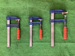 【おまとめ3点 】 メーカー不明 SOX727(H8×2 H10) F型 クランプ ※現状品 記名塗りつぶし有（ク-73）