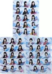 【中古】クリアファイル [単品] 乃木坂46 A4クリアファイル3枚セット 「乃木坂46 2021年 福袋A/B」 同梱品