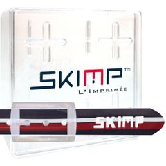 SKIMP プリントベルト メンズ レディース ゴム ゴルフ スノボ 防水  長さ約140cm 幅約3.4cm スキンプ【ストライプ4】