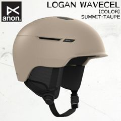 Anon Logan Wavecell Helmet 24-25 (22734105200) SUMMIT-TAUPE - Unisex Ski Helmet - Genuine Japanese Product
