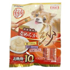 【新品・7営業日以内発送】ドギーマン 4976555824124 とろ紗 ささみ 14g×10本【沖縄離島販売不可】