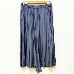 #anc アズノウアズ ドゥバズ AS KNOW AS de base パンツ 3 青系 ワイドパンツ フレアパンツ レディース [945220]のサムネイル