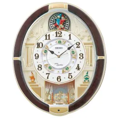 セイコー ウェーブシンフォニー からくり時計 メロディ 電波 現行品 訳あり SEIKO ウェーブシンフォニー メロディ 電波掛け時計 からくり