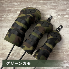 日本製 CODURA ヘッドカバー ゴルフ コーデュラ ドライバー フェアウェイウッド ユーティリティ コーデュラナイロン 1W DR FW UT ブラック CORDURA ドライバー用 フェアウェイウッド用 かっこいい おしゃれ 高級 防水 シンプル