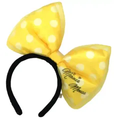 【中古】アクセサリー(非金属)(キャラクター) ミニーマウス リボンカチューシャ(イエロー) 「ディズニー」 東京ディズニーリゾート限定