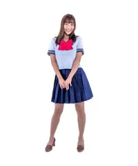 レプリカ 東京女学館高校 冬セーラー服セット(本格的)200cm超大