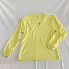 シマエナガ　長袖Tシャツ　イエロー