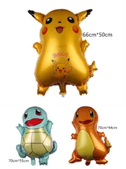 誕生日 バルーン ポケモンピカチュウ風船 バースデー 3個セット